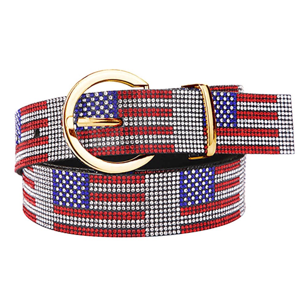 USA Bling Statement Belt